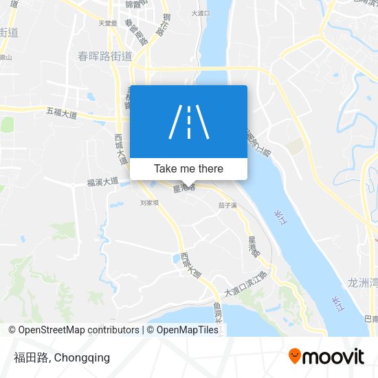 福田路 map