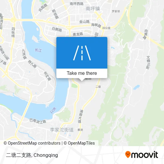 二塘二支路 map