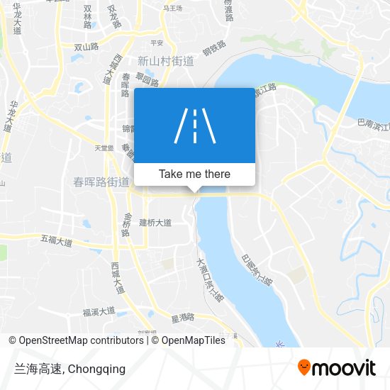 兰海高速 map