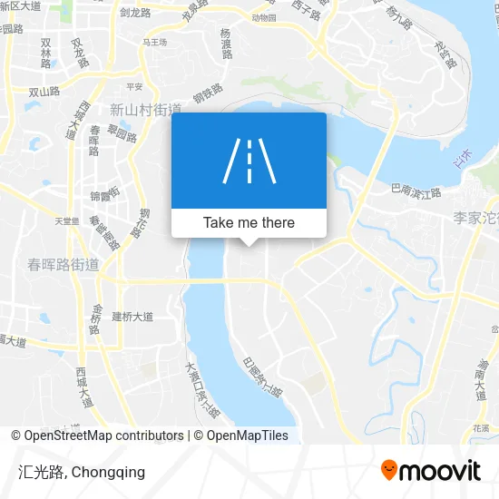 汇光路 map