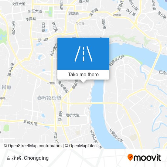 百花路 map