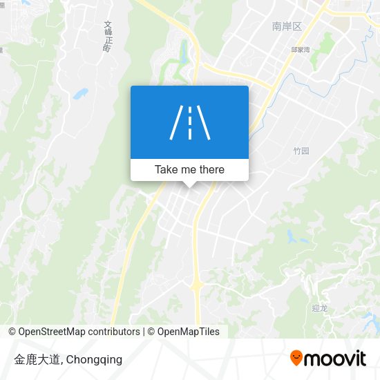 金鹿大道 map