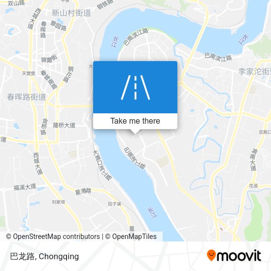 巴龙路 map
