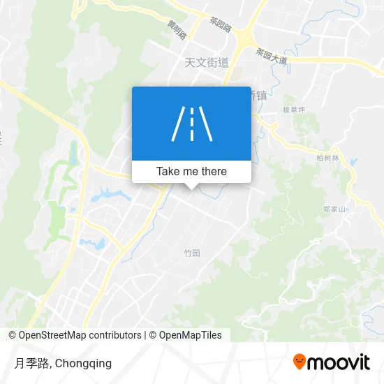 月季路 map