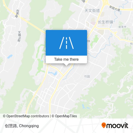 创慧路 map