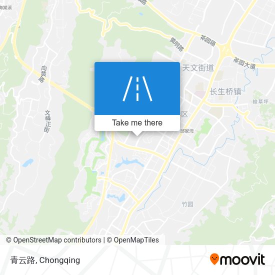青云路 map
