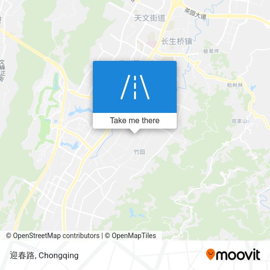迎春路 map