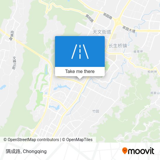 隅成路 map