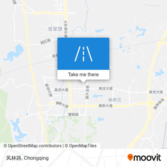 凤林路 map