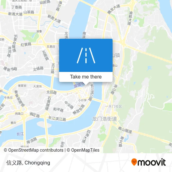 信义路 map