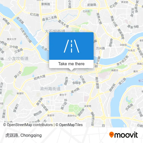 虎踞路 map