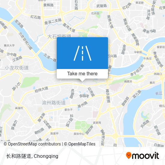 长和路隧道 map