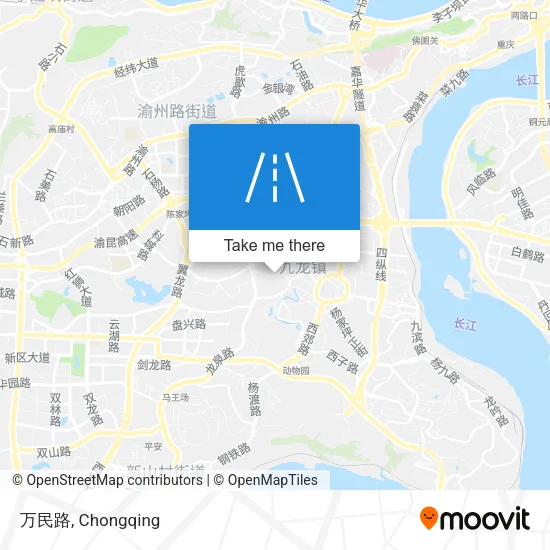 万民路 map