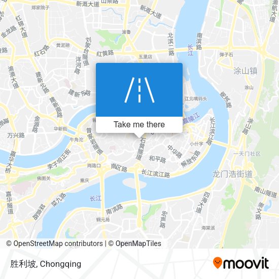 胜利坡 map
