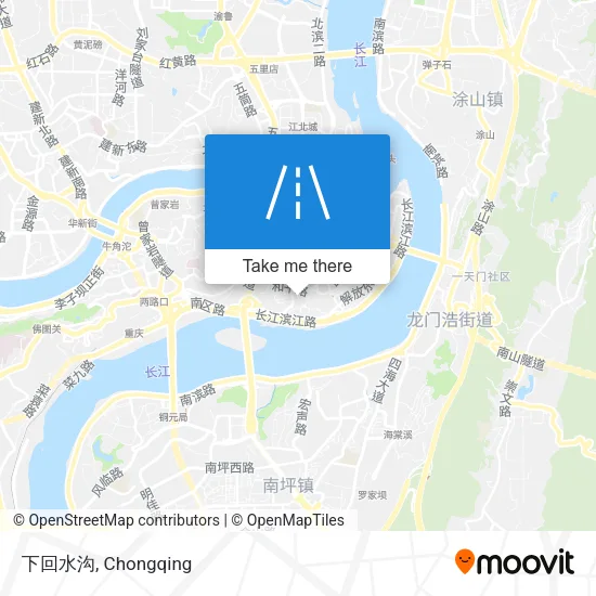 下回水沟 map