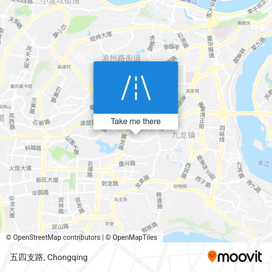 五四支路 map