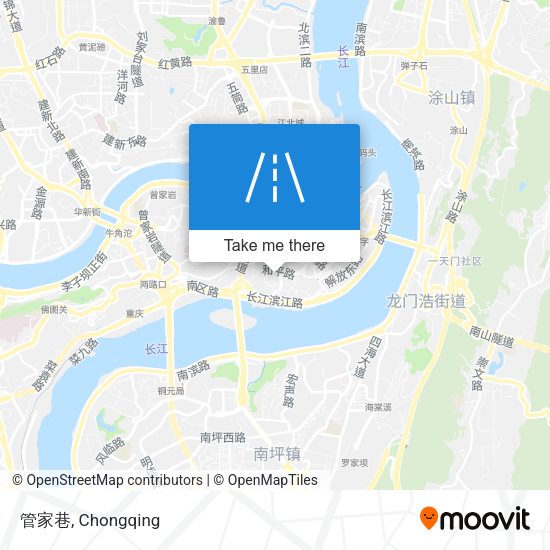 管家巷 map