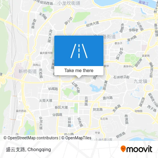盛云支路 map