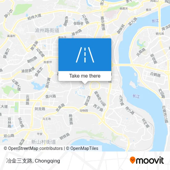 冶金三支路 map