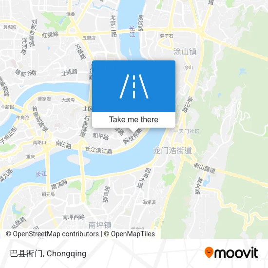 巴县衙门 map
