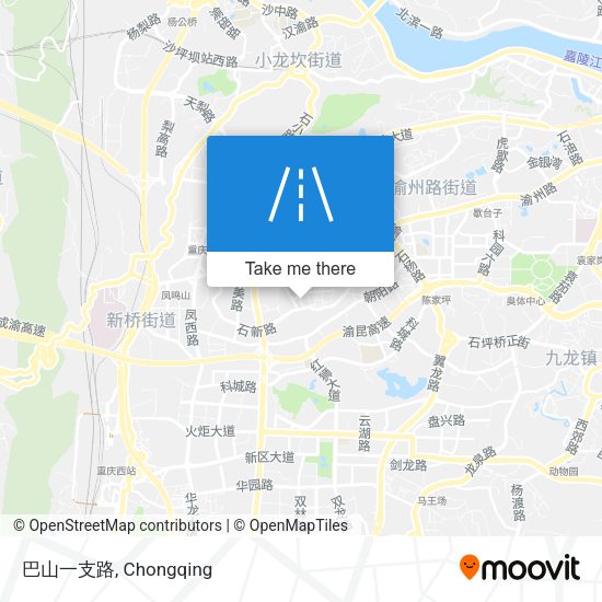 巴山一支路 map