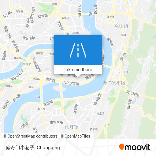 储奇门小巷子 map