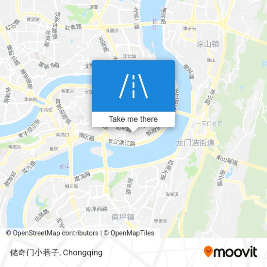 储奇门小巷子 map