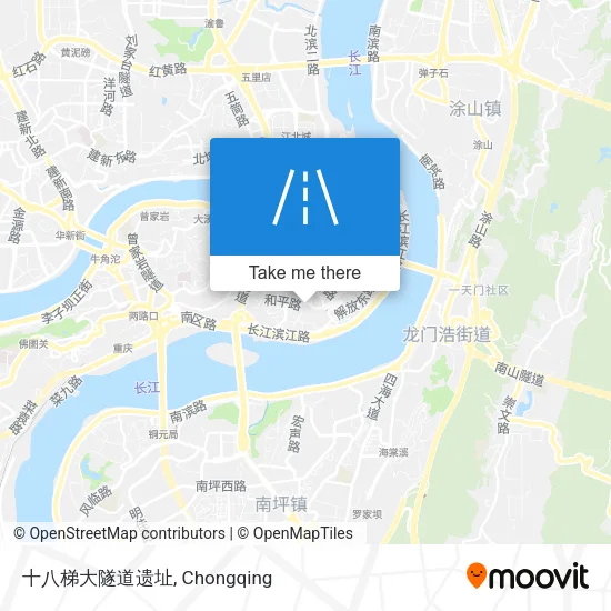 十八梯大隧道遗址 map