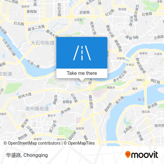 华盛路 map