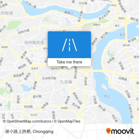 谢小路上跨桥 map