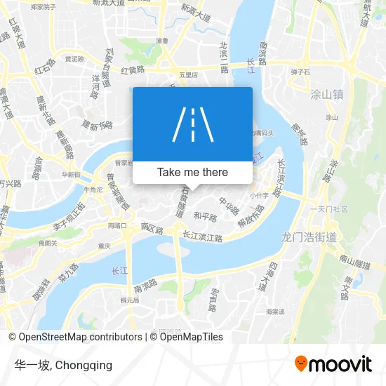 华一坡 map