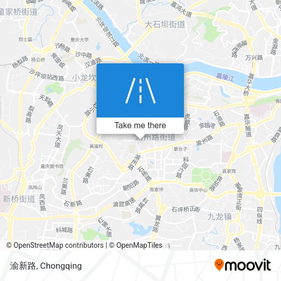 渝新路 map