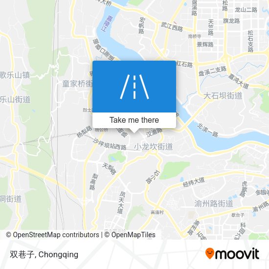 双巷子 map