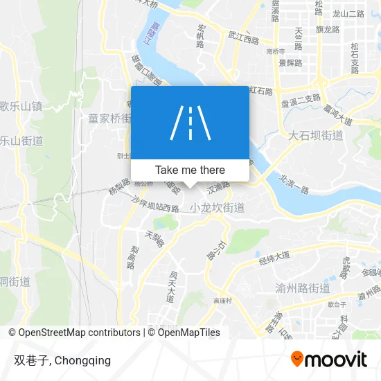 双巷子 map