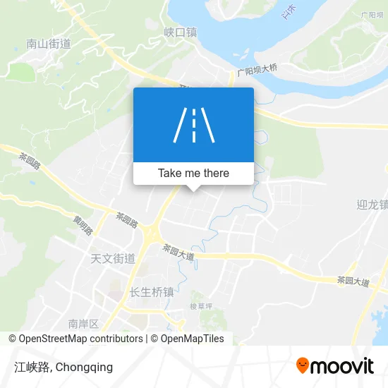 江峡路 map