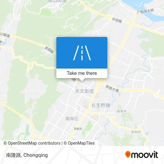 南隆路 map