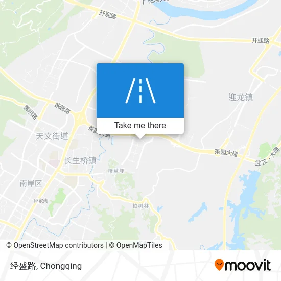 经盛路 map