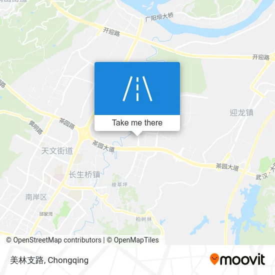 美林支路 map