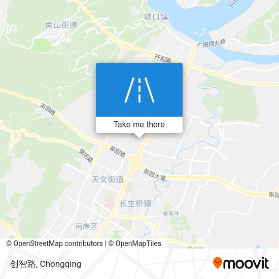 创智路 map