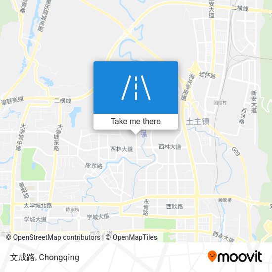 文成路 map
