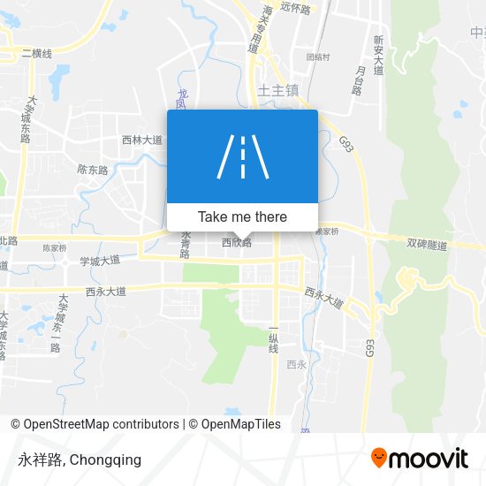 永祥路 map