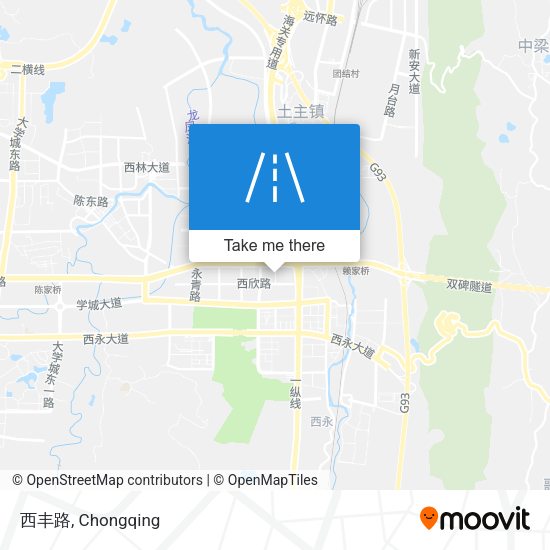 西丰路 map