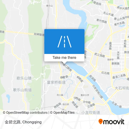 金碧北路 map