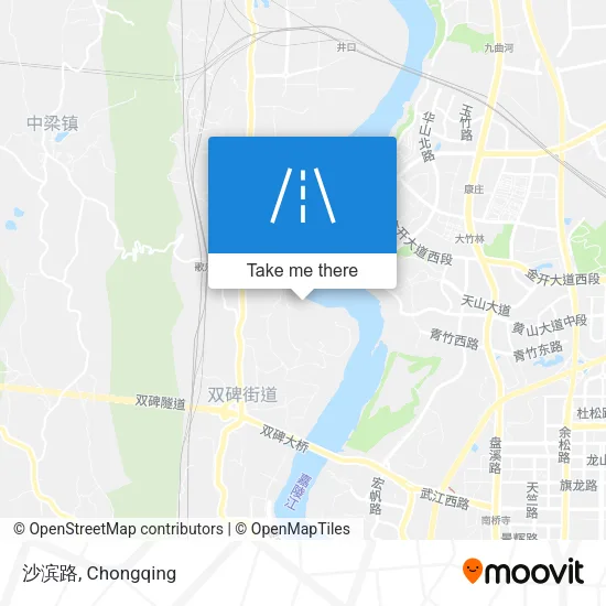 沙滨路 map
