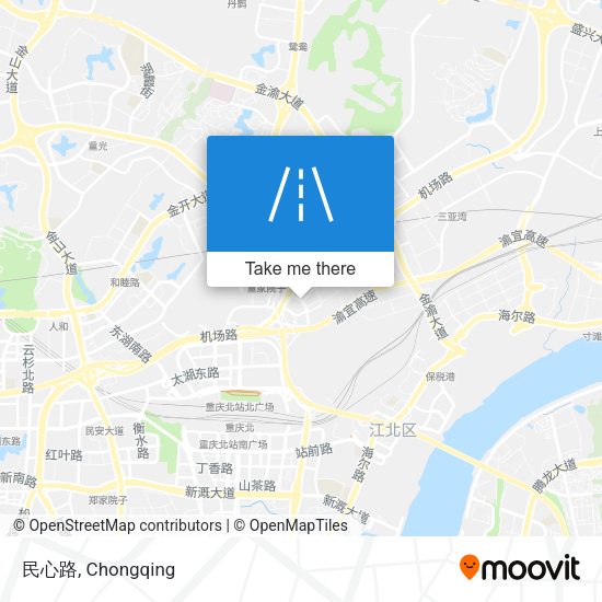 民心路 map