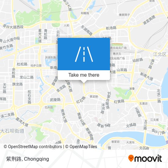 紫荆路 map