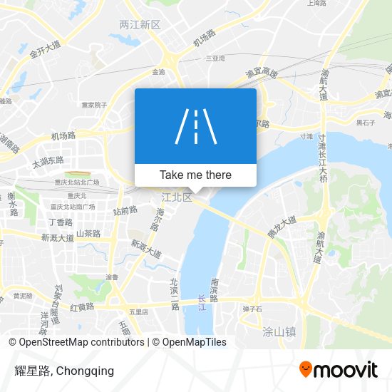 耀星路 map