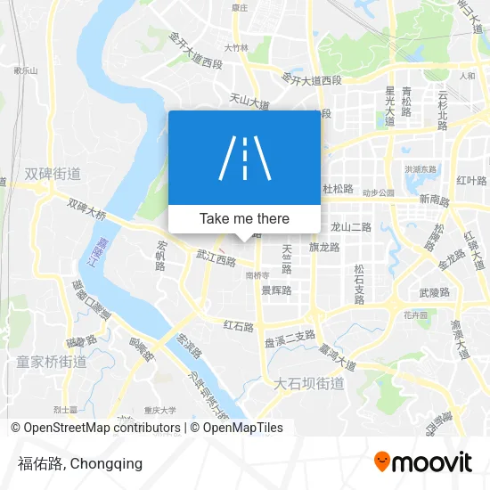 福佑路 map