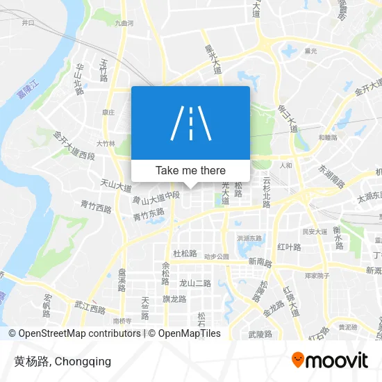 黄杨路 map