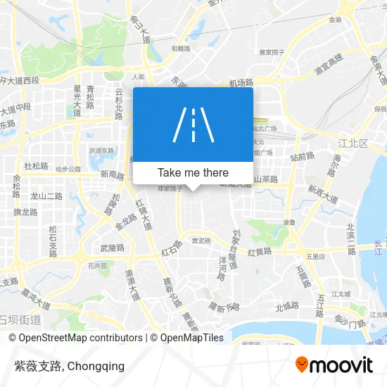 紫薇支路 map